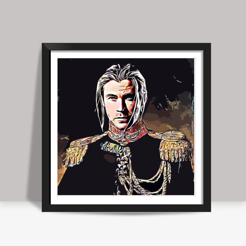 Chris Hemsworth Square Art Prints