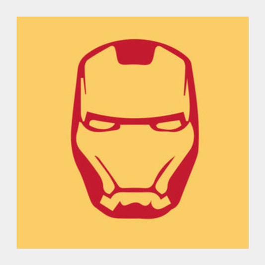 Square Art Prints, IronMan Square Art Prints