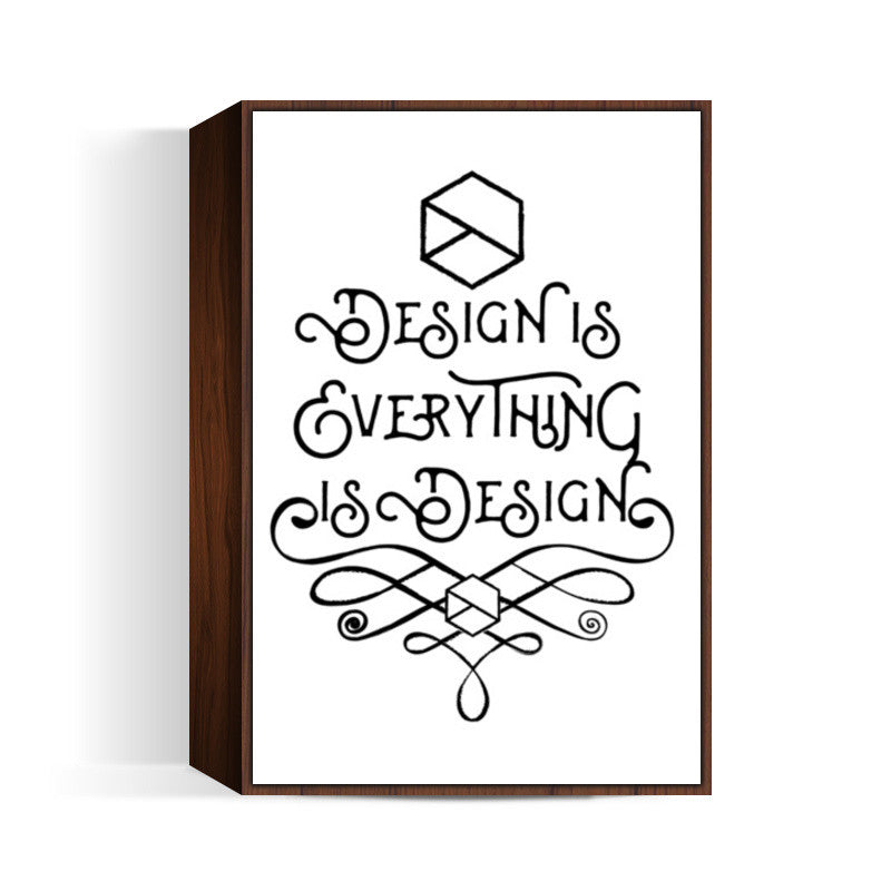 Design is Everything is Design Wall Art