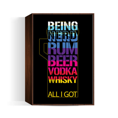 The Beer Nerd Wall Art