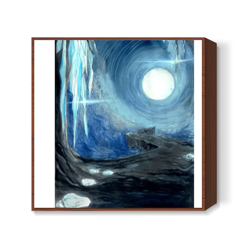 Crystal Cave Square Art Prints