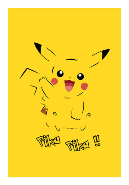 Pokemon Pikachu Wall Art