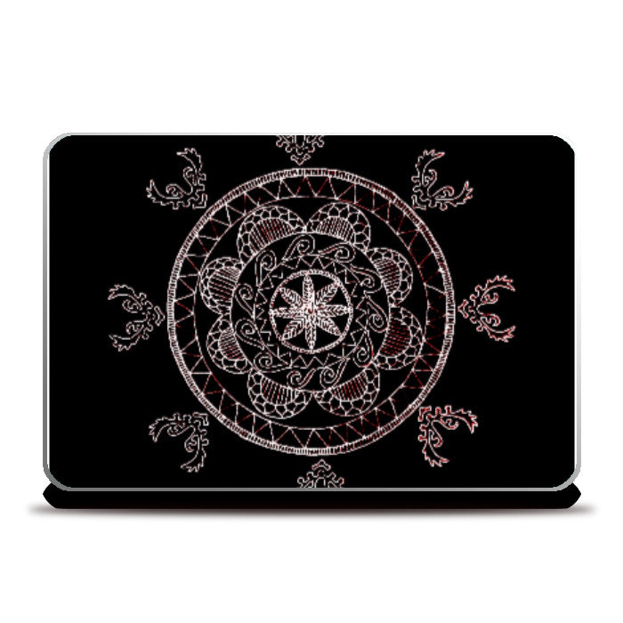 Laptop Skins, Mandalaneon Laptop Skin | Megs, - PosterGully