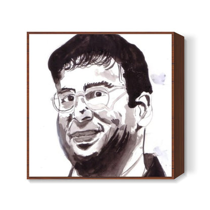 The Master Strategist Viswanathan Anand Square Art Prints