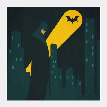 The Dark Knight Square Art Prints