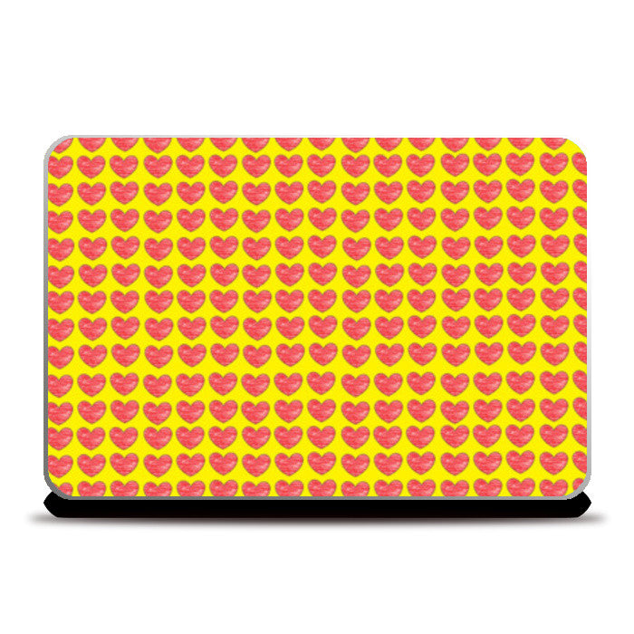 Laptop Skins, Pinted hearts Laptop Skins