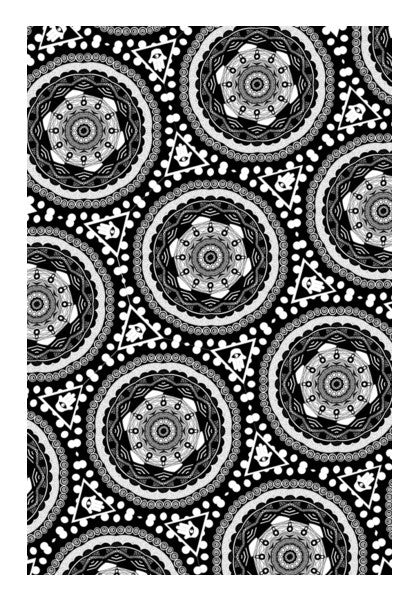 Mandala pattern Wall Art