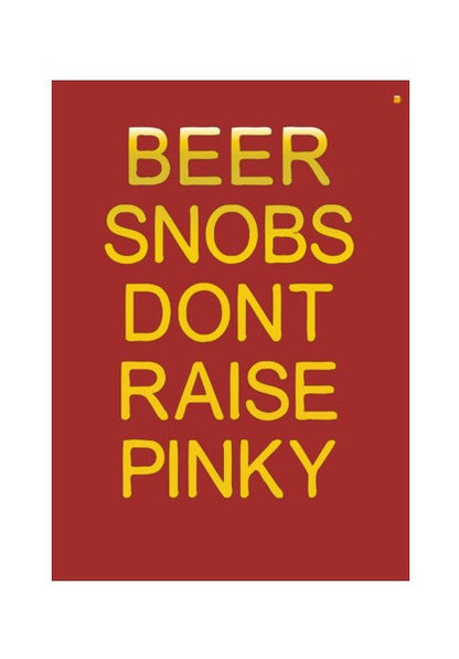 Wall Art, beer snobs