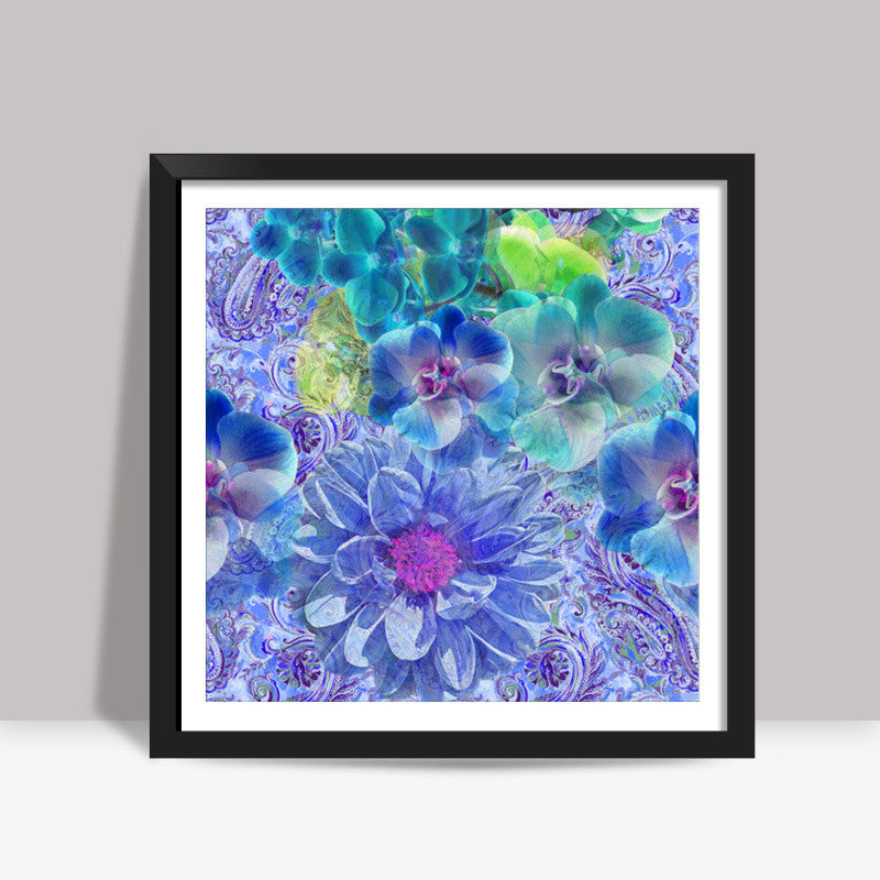 Enchanting Flora Square Art Prints