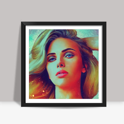 Scarlet Johansson  Square Art Prints