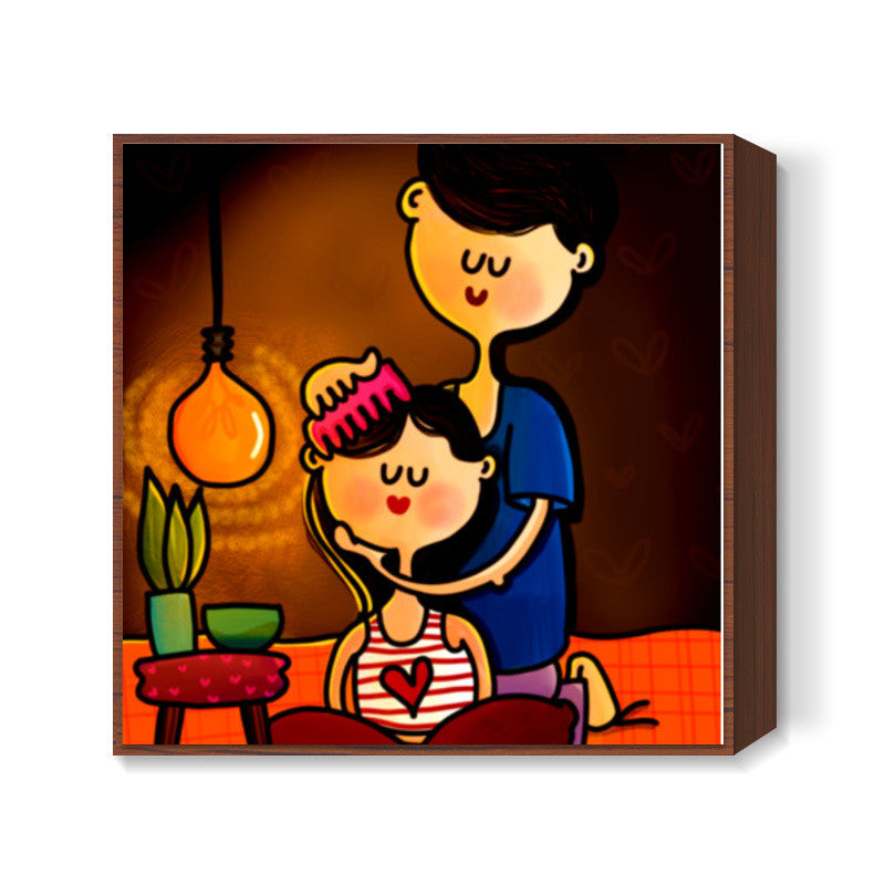 Us <3 Square Art Prints