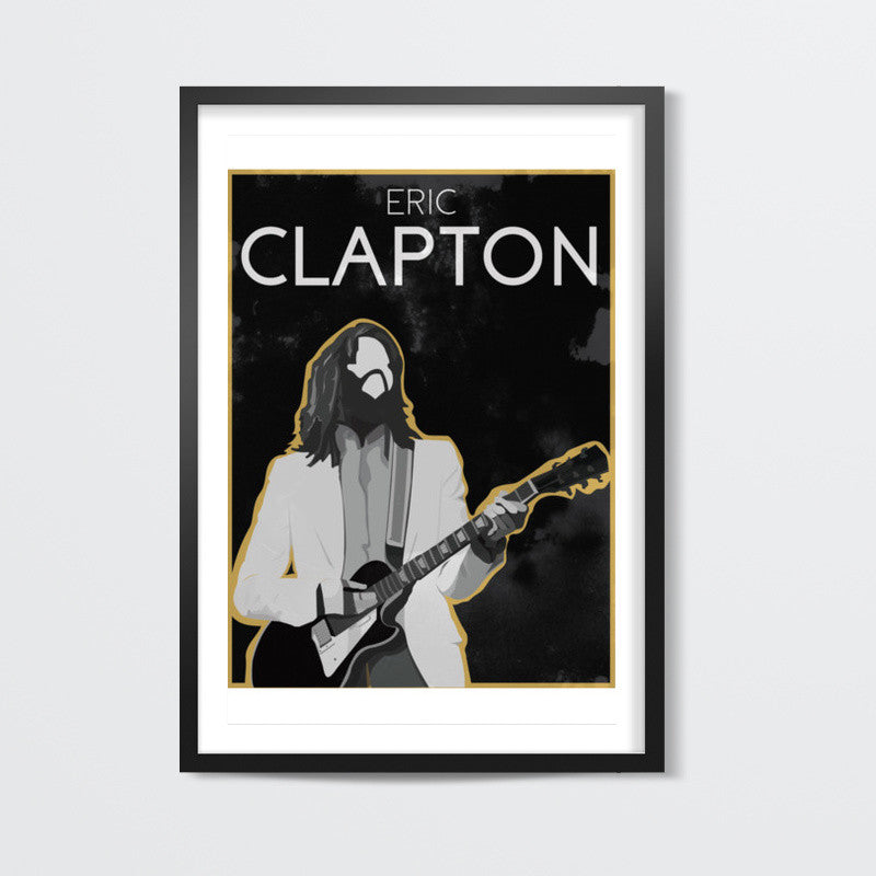 Legendary Eric Clapton Wall Art