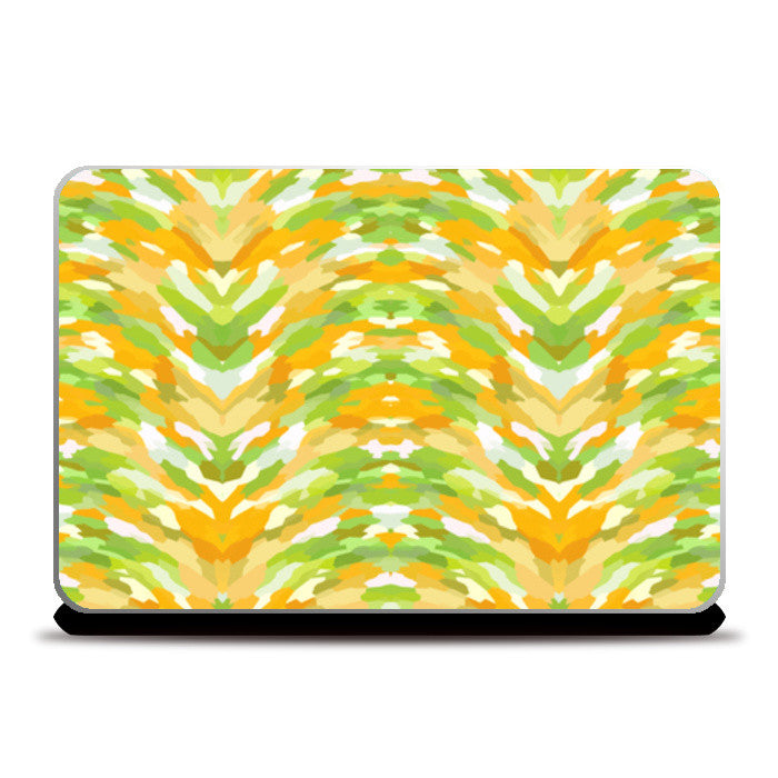 Cool Funky Summer Abstract Waves Pattern Laptop Skins