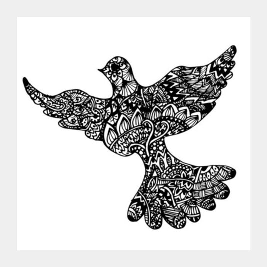 Freedom Bird Square Art Prints PosterGully Specials