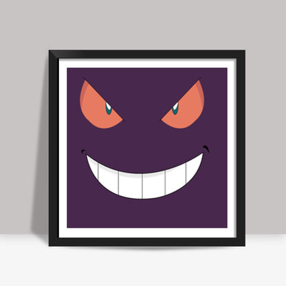 Gengar Pokemon Square Art Prints