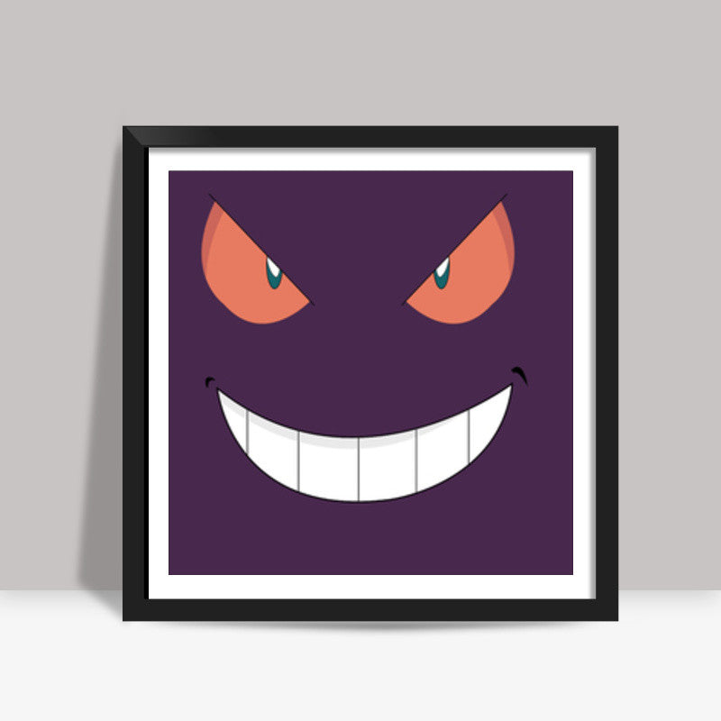 Gengar Pokemon Square Art Prints