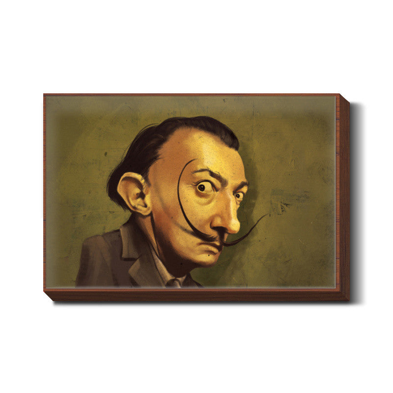 DALI CARICATURE PAINTING Wall Art