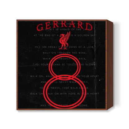 Steven Gerrard 8 , YNWA Liverpool FC