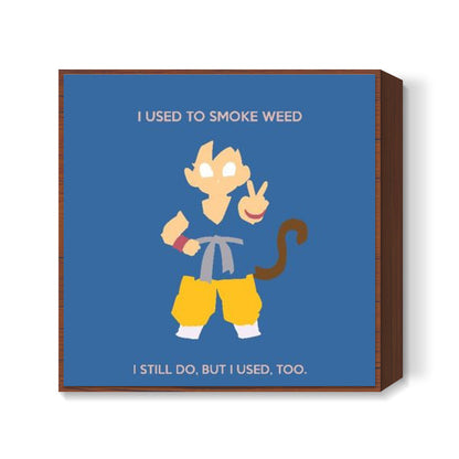 Goku Stoner Dragon Ball Square Art | Rishabh Bhargava