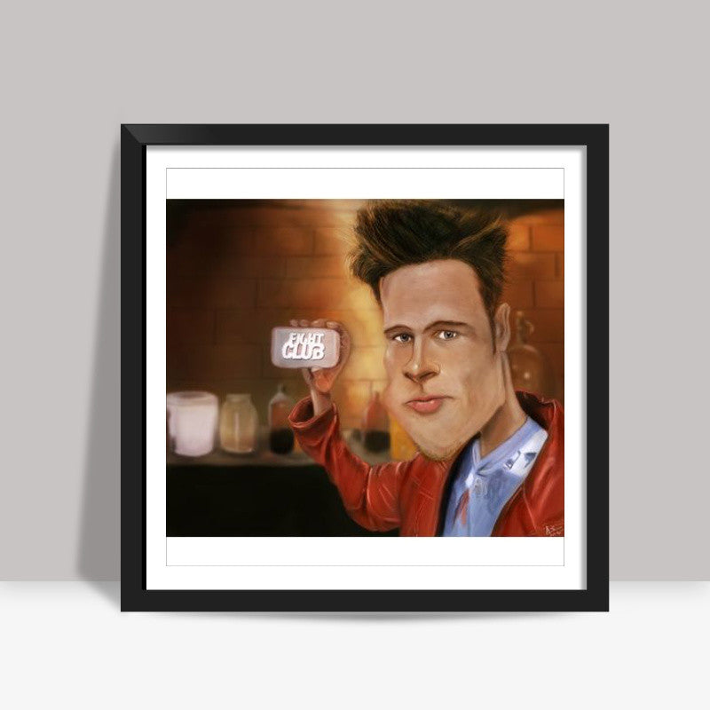 Fight Club | Brad Pitt | Caricature