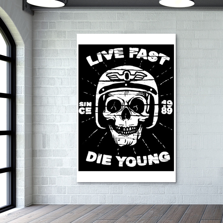 Live Fast 1 Wall Art