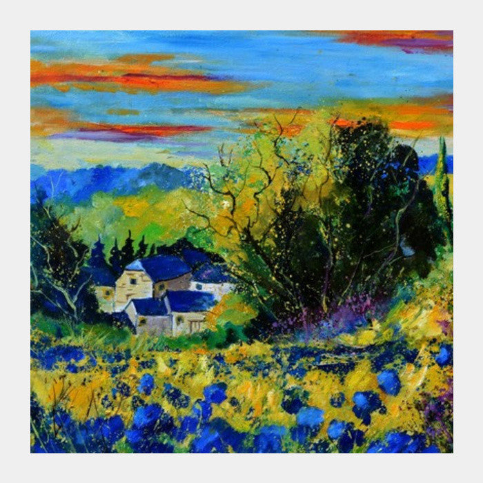 Square Art Prints, Landscape 6523 Square Art Prints