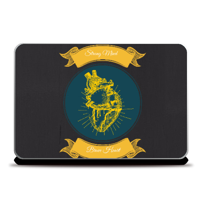 Laptop Skins, Brave Heart Laptop Skin | Artist PenciLove, - PosterGully