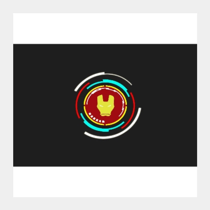 Square Art Prints, Iron Man hologram | Alok Kumar, - PosterGully