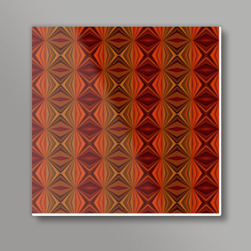 Modern Abstract Geometric Pattern Square Art Prints