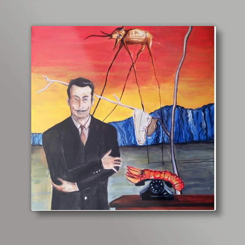 Salvador Dali Square Art Prints