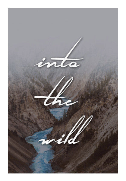 Into The Wild , Wall Art Print Wall Art