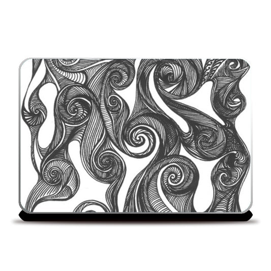 Laptop Skins, Swirly Whirly Laptop Skins