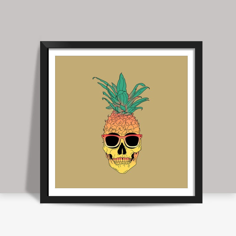 Skull Swag Square Art Prints