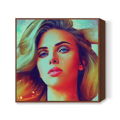 Scarlet Johansson  Square Art Prints