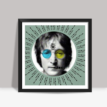 Peace | John Lennon Square Art Prints