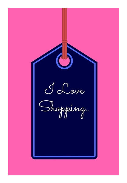 Love Shopping Art PosterGully Specials