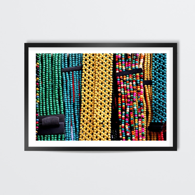 Beads are in fashion. Wall Art