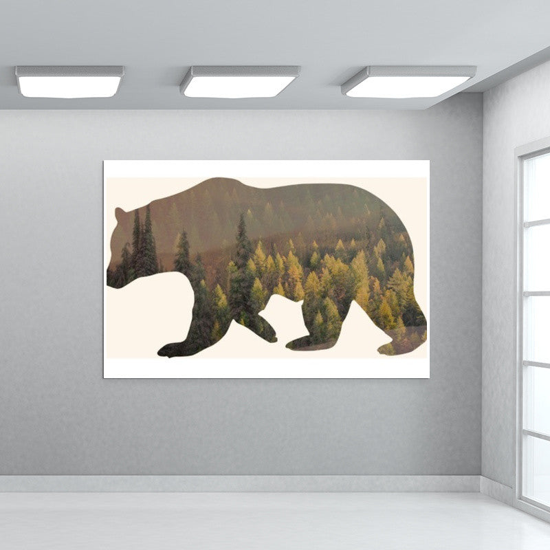 Bear with me Wall Art