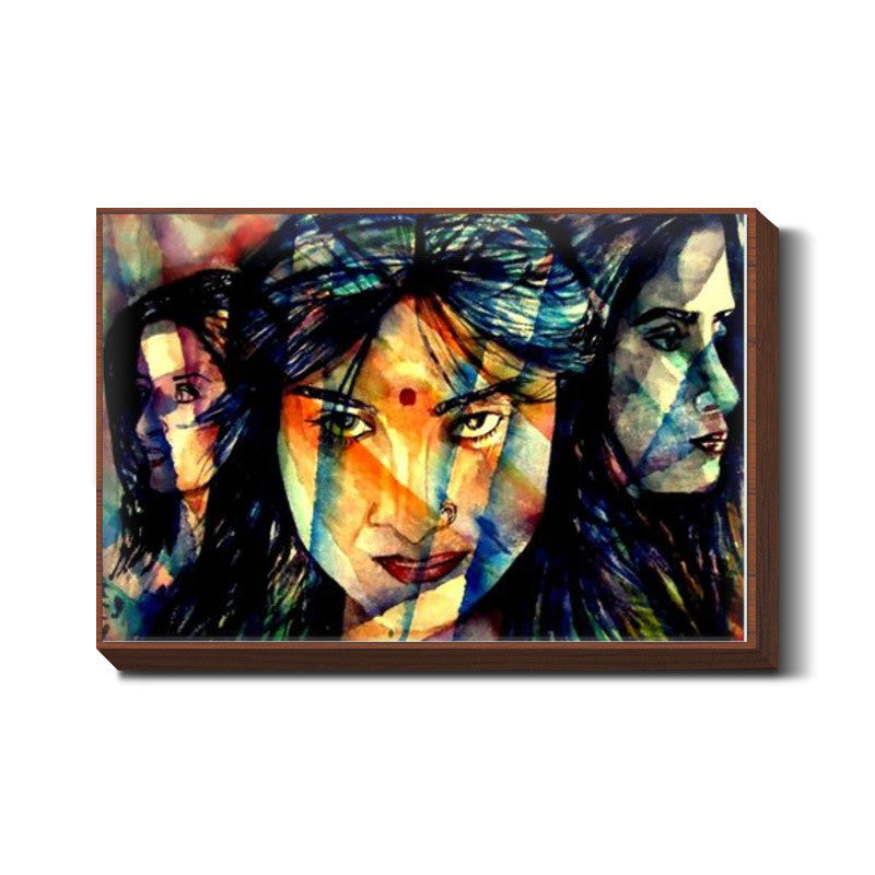 trio lady Wall Art