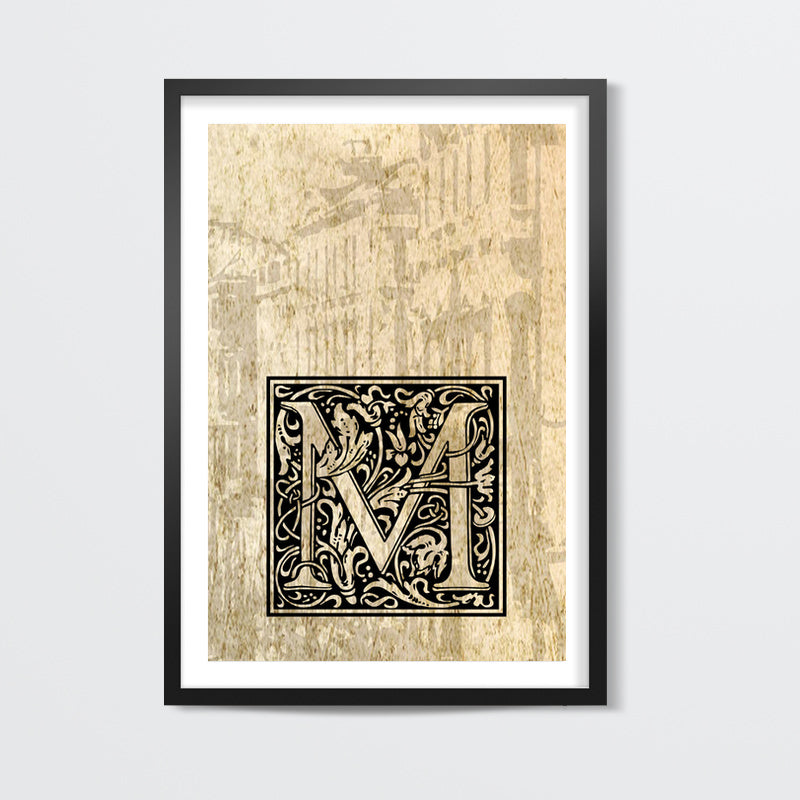 Ornate M Wall Art