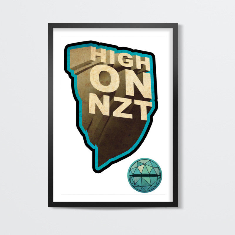 High on NZT Wall Art