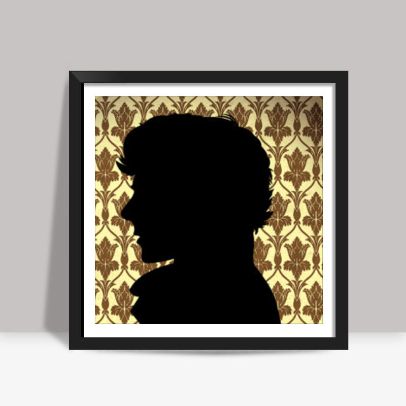 Sherlock Square Art Print