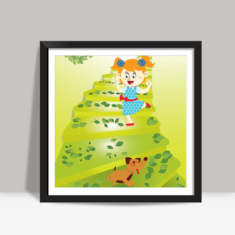 Happiness Square Art Prints