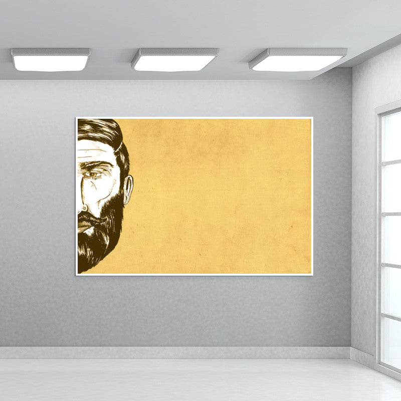 Bearded Landscape Wall Art