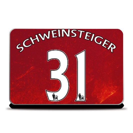 Laptop Skins, Bastian Schweinsteiger Man Utd Laptop Skin