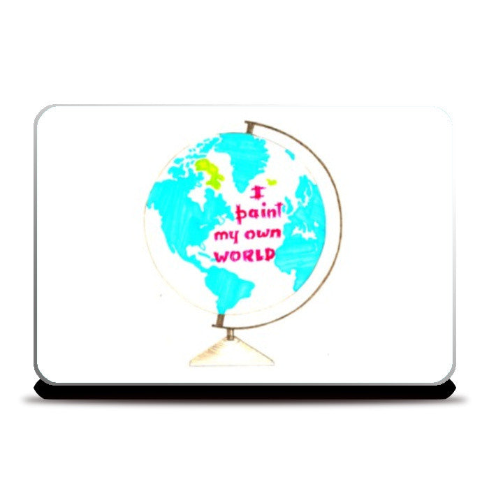 My World Laptop Skin | Pranjali M