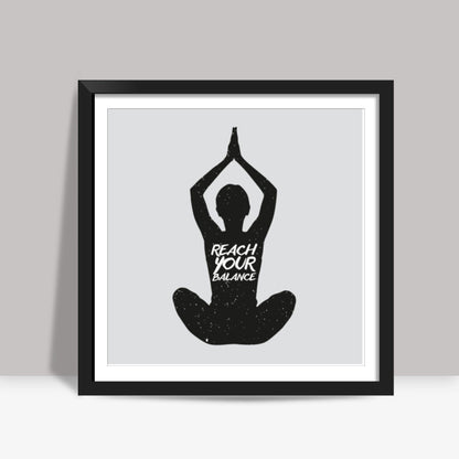 Yoga Square Art Prints