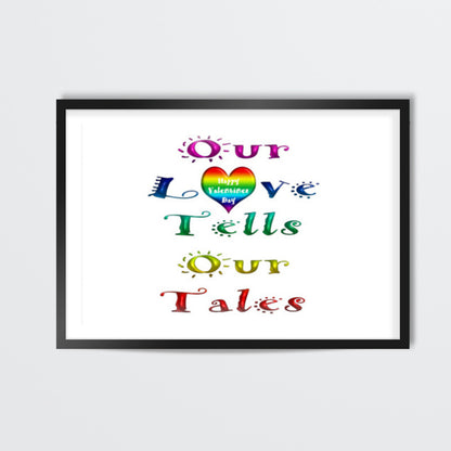 Rainbow Love Tales Wall Art