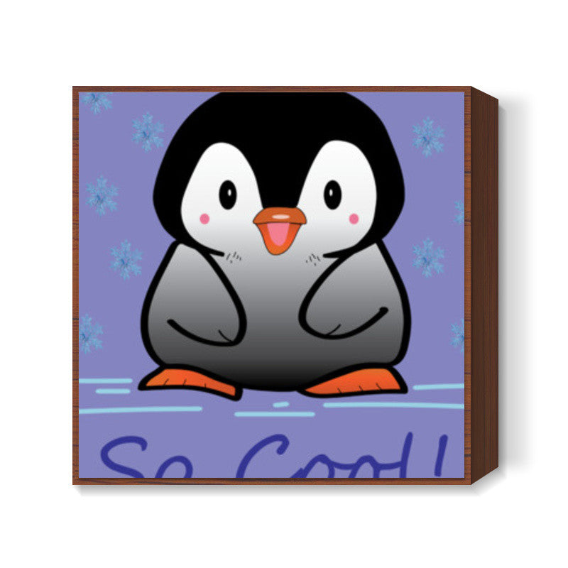 Cute Penguin Square Art | Isha Rathee