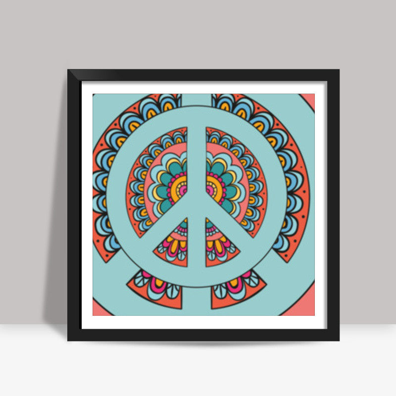 Peace Square Art Prints